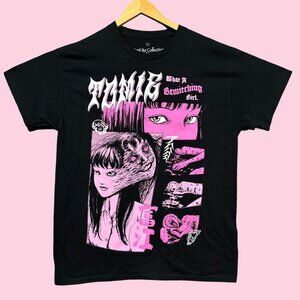 Junji Ito Tomie What a Bewitching Girl Horror Manga Tee L